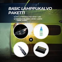 Basic lamppukalvo starttipaketti (Semiblack, Middle Black)