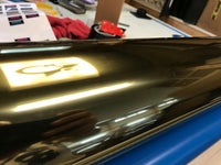 Qz peilikalvo 152 cm 20 % (Kulta/Kromi)