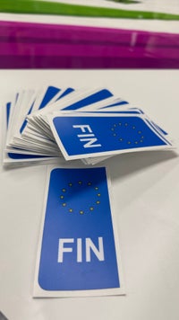 FIN kilpitarra / SININEN