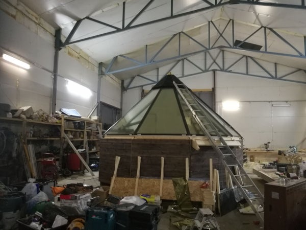 Qz peilikalvo 152 cm 20 % (Kulta/Kromi)