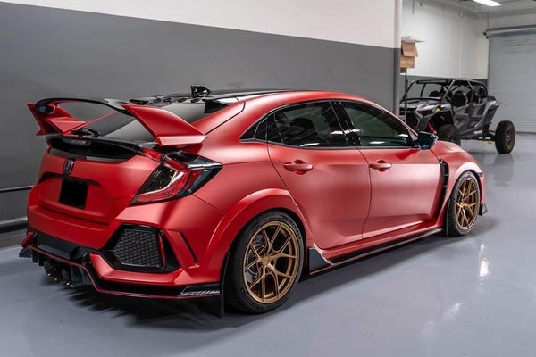 K75506 Matt Iced Red Titanium