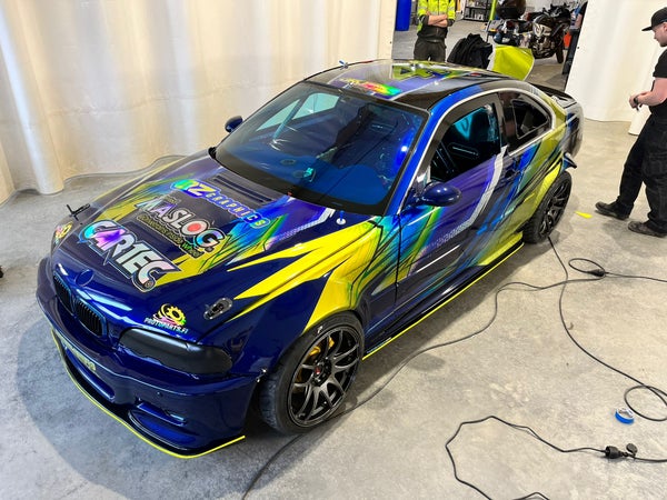 QZ Optics - Tuulilasikalvo Blue Chameleont