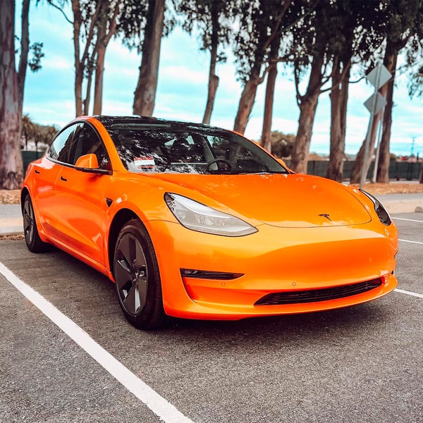 Teckwrap Gloss Metallic Deep Orange RB19-HD