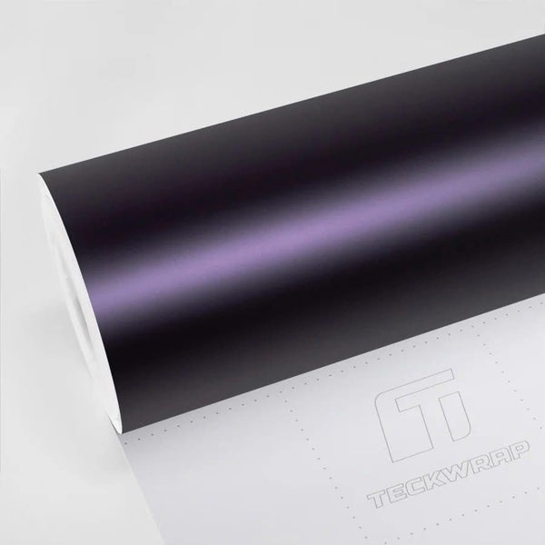 Teckwrap Satin Metallic Black Tulip  SMT22