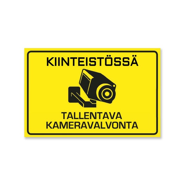 Tallentava kameravalvonta irtotarrat