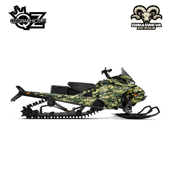 QZGraphics kelkkateippi camo vihre&auml;